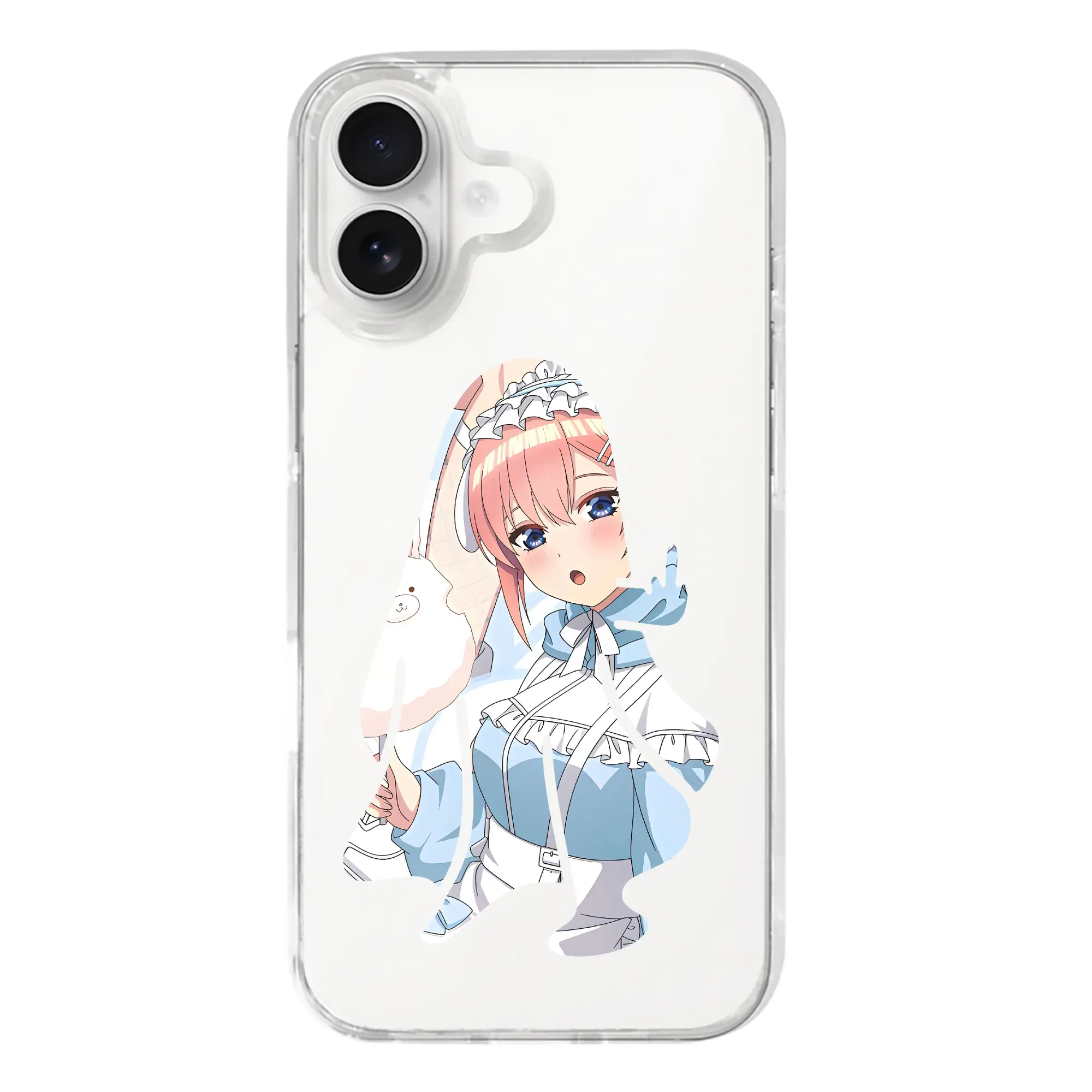 五等分の花嫁 グッズ 中野 一花 - iPhone 17シリーズ 透明スマホケース – 薄型・耐衝撃・精密フィット保護カバー